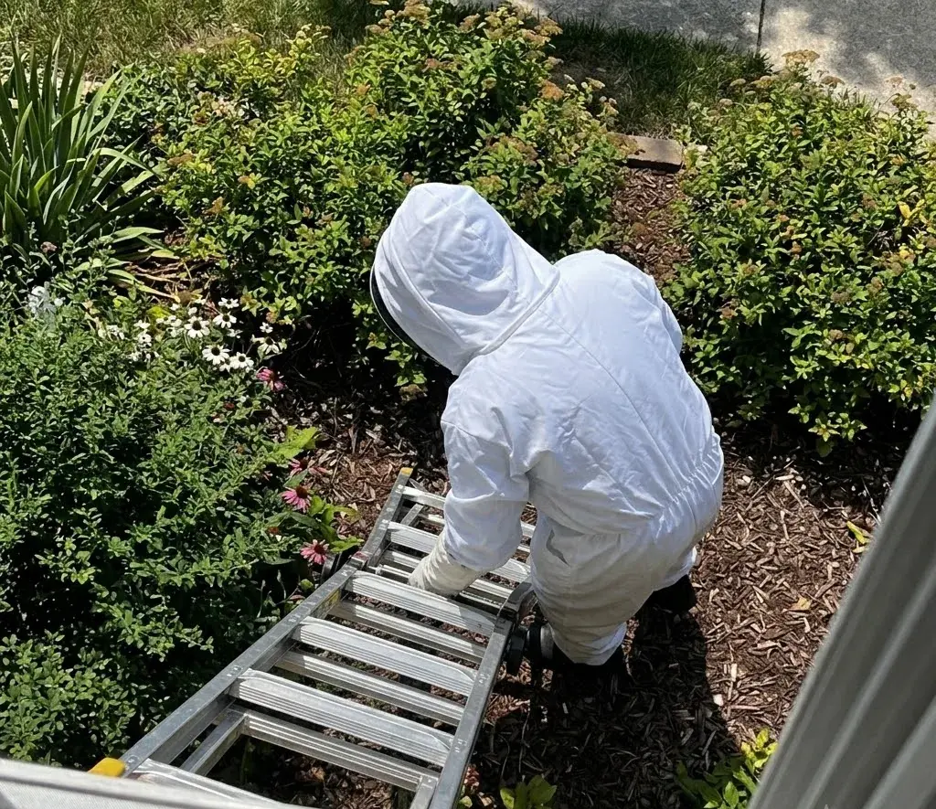 Live Oak Litter, Gutters and Four Pests at Once in Tallahassee