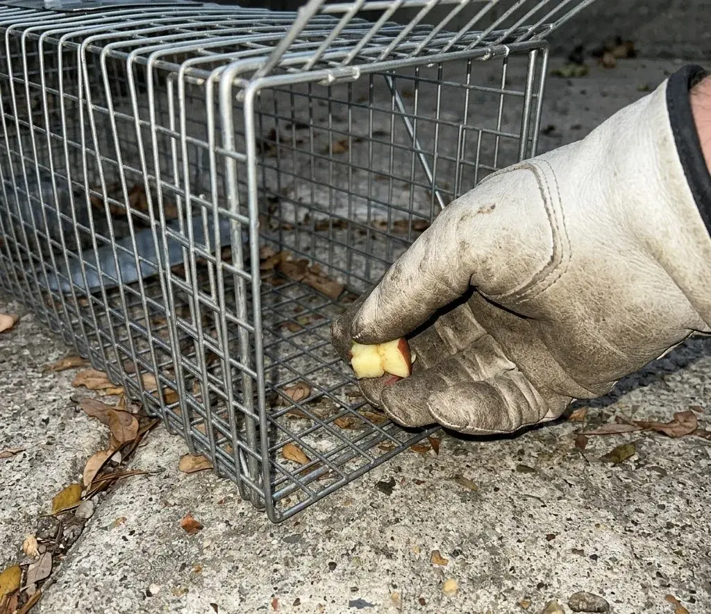 Opossum identification and control in Tallahassee, FL